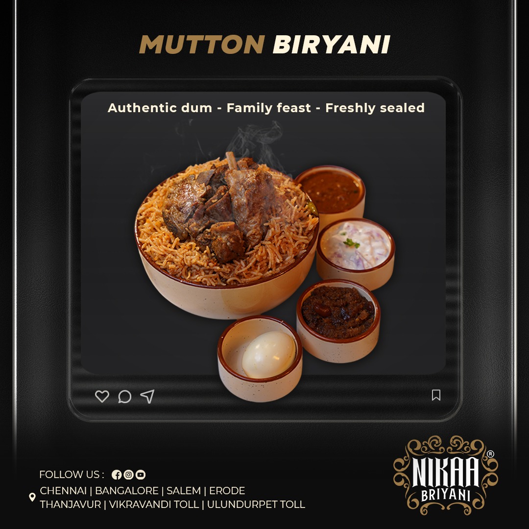 best mutton briyani in ramapuram chennai